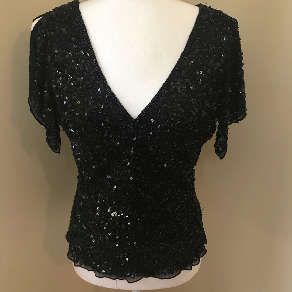 Papell Boutique Evening Top